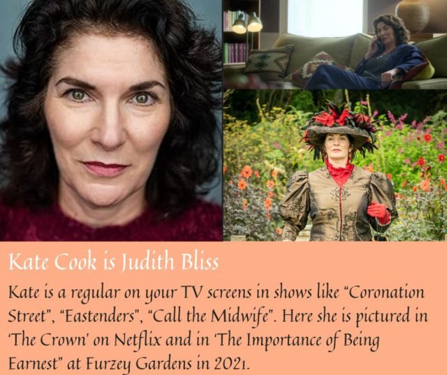 It's just over a week to go until we welcome the talented cast of London Touring Players back to Furzey Gardens. 

We are thrilled to bring you the first of several cast announcements. 

📢 Kate Cook is Judith Bliss
Kate is a regular on your TV screens appearing in shows such as 'Coronation Street', 
'Eastenders' and 'The Crown'. She is no stranger to Furzey Gardens, previously appearing in The Importance of being Earnest in 2021. 
📢 Tracey Ann Wood is Jackie
Tracey is a regular with the cast of London Touring Players, this being her 8th show in the New Forest. 'Performing at Furzey Gardens brings outstanding beauty of nature and art together and I love it.' says Tracey
📢 Lettice Cook is Sorel Bliss
Does Lettice remind you of anyone? Lettice is Sorel's daughter and we are delighted that they are playing mother and daughter in 'Hay Fever'. 

🎭 Hayfever
📅 3-26 August, 7pm
🎟️ Link to tickets in bio

#outdoortheatre #NoelCoward #KateCook #TheCrown #TheNewForest #SummerTheatre #WhatsonHampshire #HantsTopAttractions